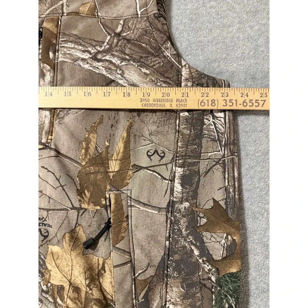 Berne Realtree Xtra Camo Vest Soft Shell Hunting Men's Large Outdoors Edge